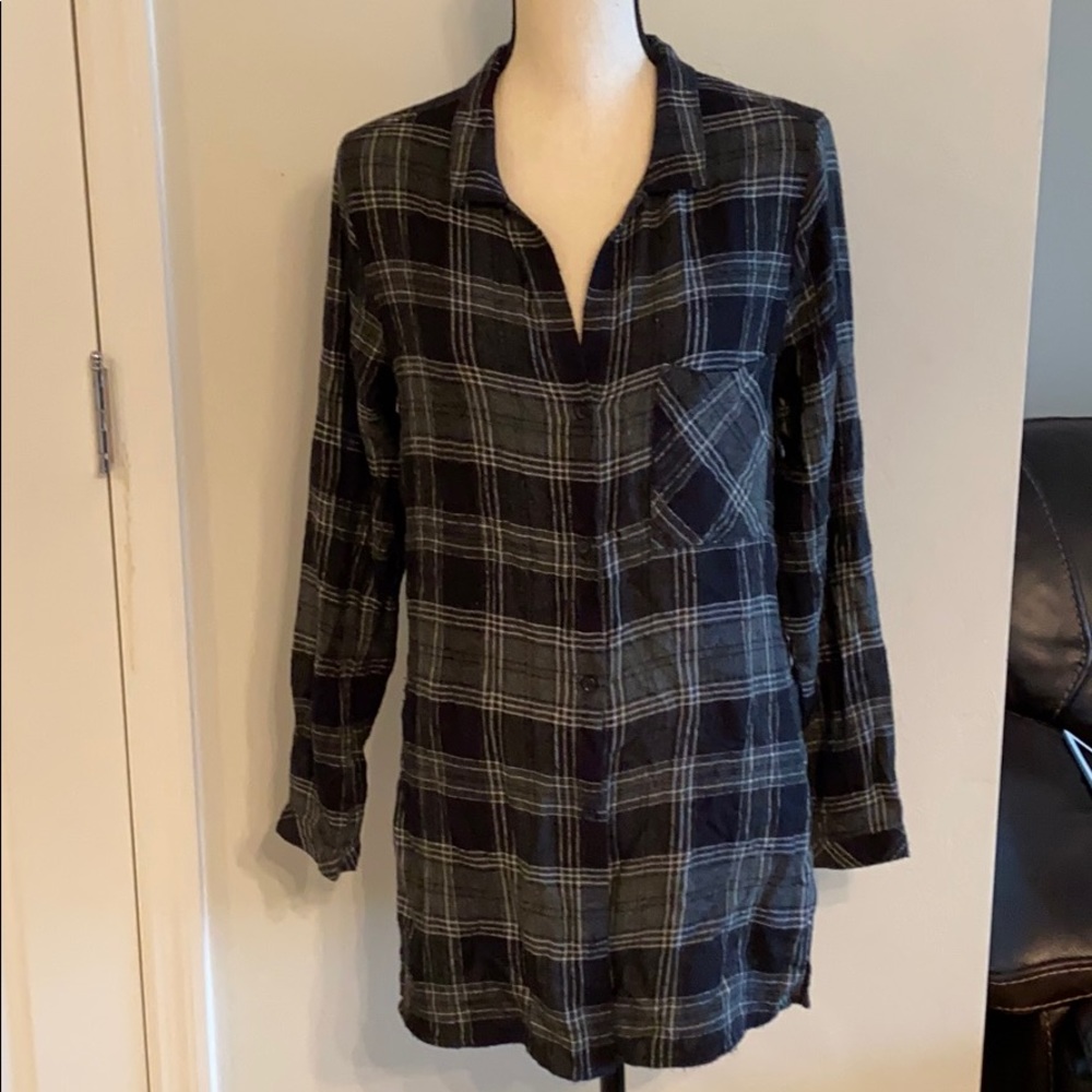 Cloth & Stone Flannel Sz Medium